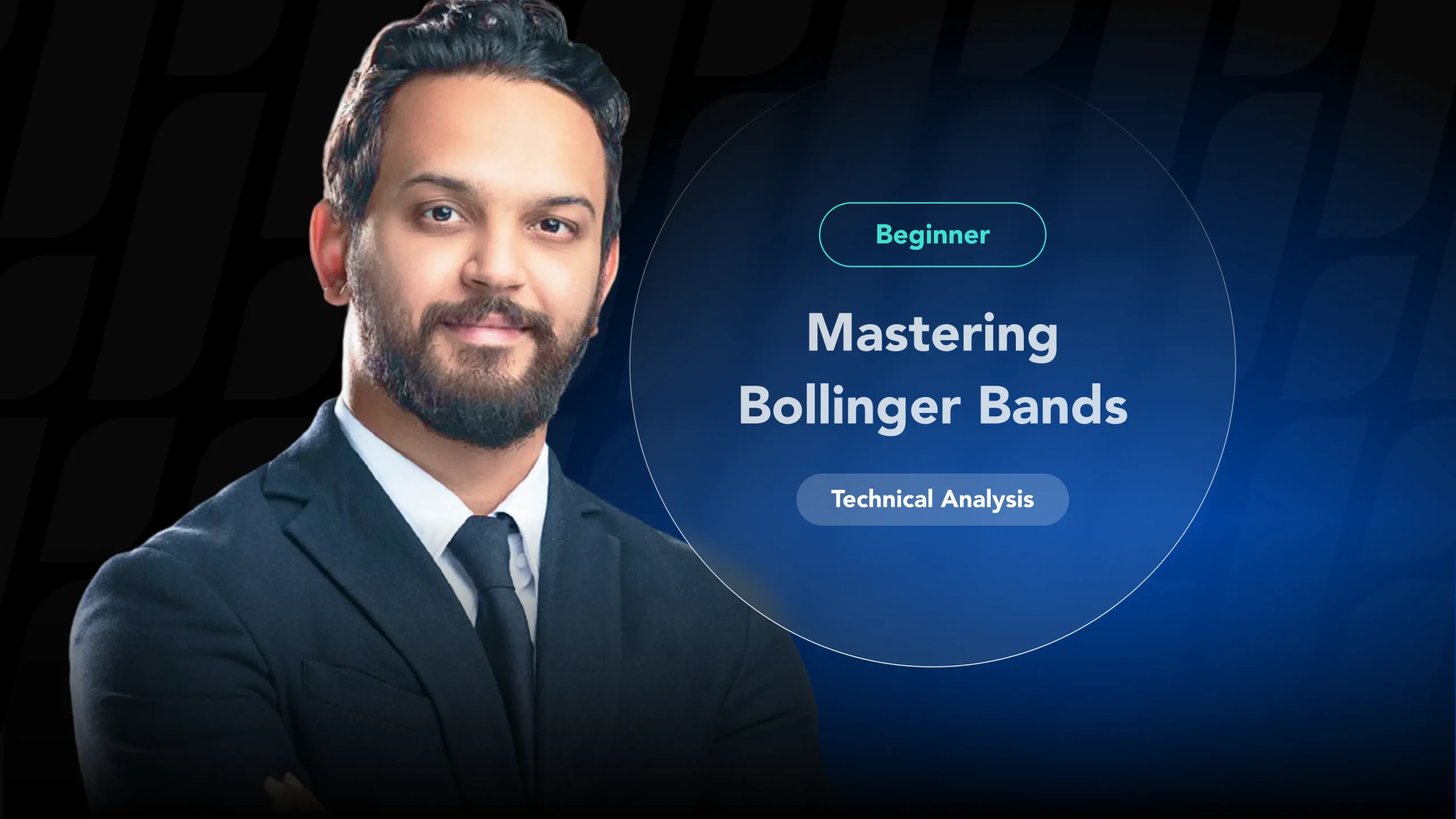 A professional trader featured in an intermediate guide on mastering Bollinger Bands for trading volatility.